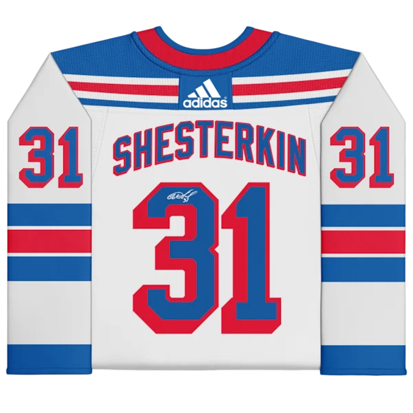 Igor Shesterkin Signed New York Rangers White Jersey | Authenticated