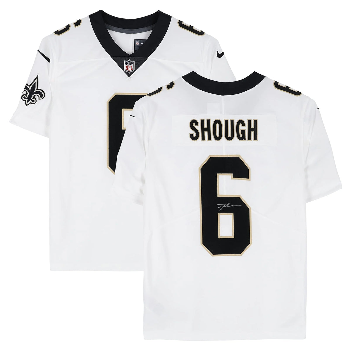 Tyler Shough Signed New Orleans Saints Nike Jersey | Authenticated | WJRSYSH0120