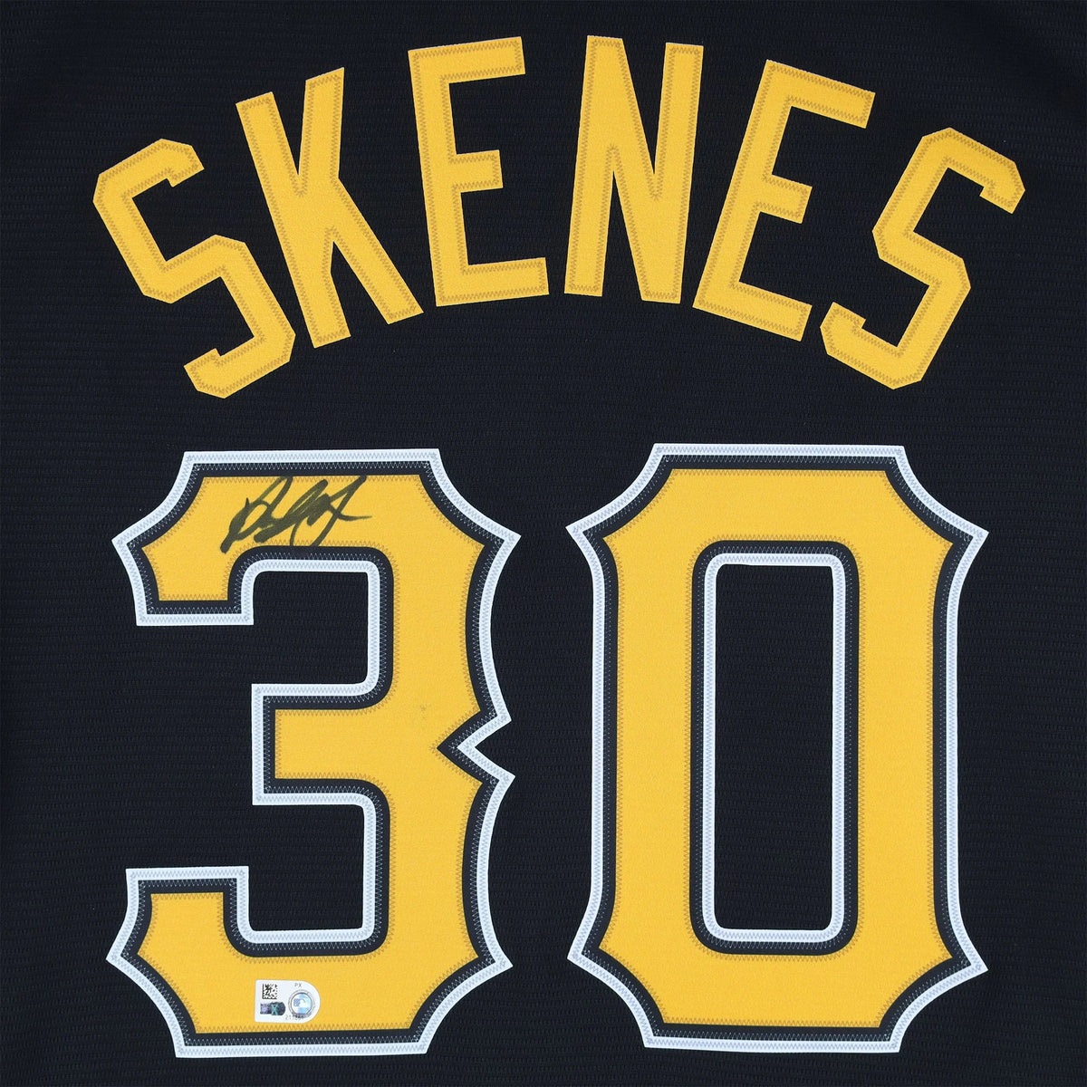 Paul Skenes Signed Pittsburgh Pirates Black Nike Jersey | MLB Authenticated | WJRSYSK0025