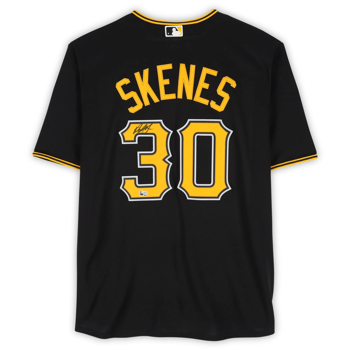 Paul Skenes Signed Pittsburgh Pirates Black Nike Jersey | MLB Authenticated | WJRSYSK0025