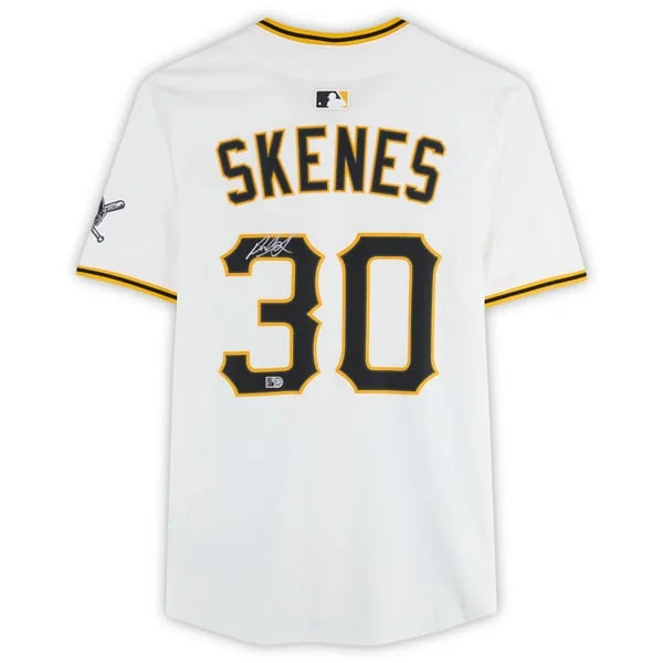 Paul Skenes Signed Pirates Jersey | White Nike Limited | WJRSYSK0035