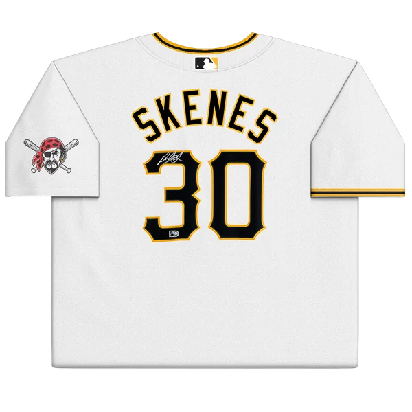 Paul Skenes Signed Pirates Jersey | White Nike Limited | WJRSYSK0035