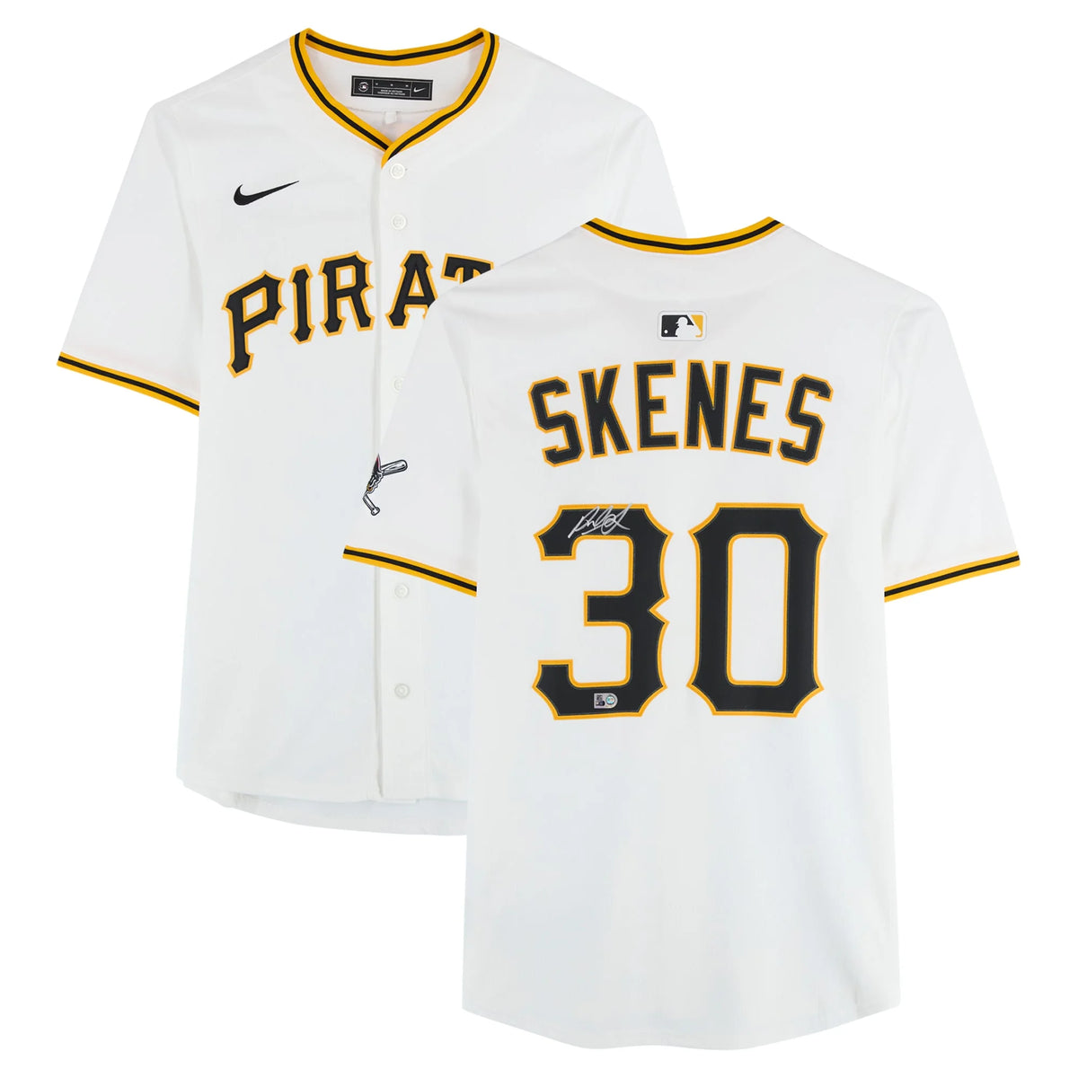 Paul Skenes Signed Pirates Jersey | White Nike Limited | WJRSYSK0035