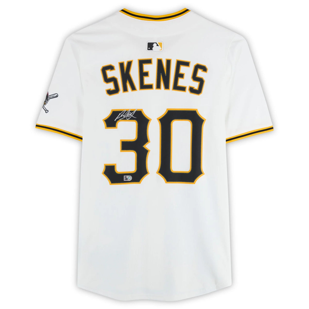 Paul Skenes Signed Pirates Jersey | White Nike Limited | WJRSYSK0035
