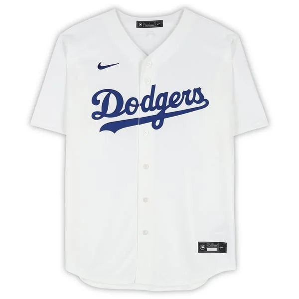 Tarik Skubal Signed Los Angeles Dodgers White Nike Jersey | MLB | WJRSYSK0076