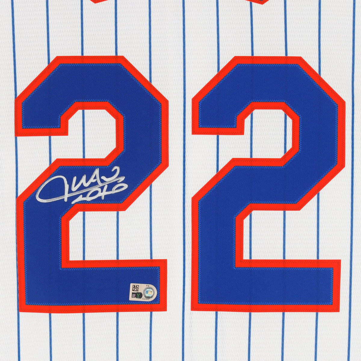 Juan Soto Signed New York Mets White Nike Jersey | MLB Authenticated | WJRSYSO0048