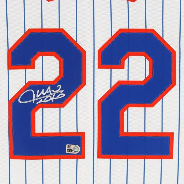 Juan Soto Signed New York Mets White Nike Jersey | MLB Authenticated | WJRSYSO0048