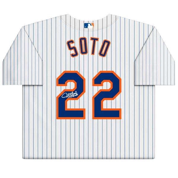 Juan Soto Signed New York Mets White Nike Jersey | MLB Authenticated | WJRSYSO0048