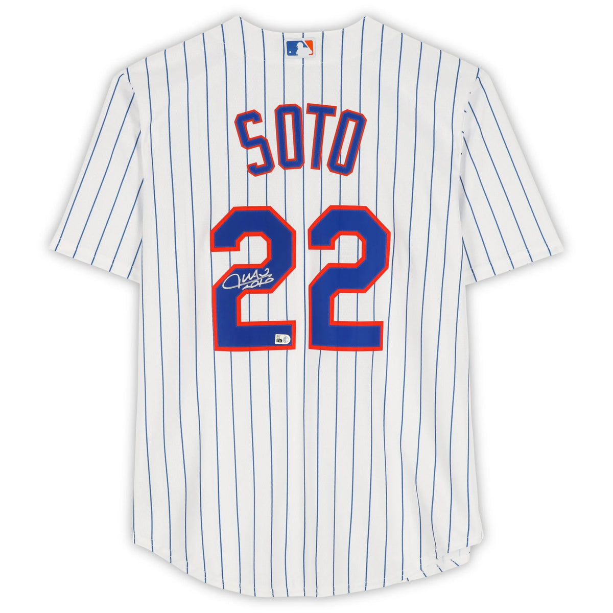 Juan Soto Signed New York Mets White Nike Jersey | MLB Authenticated | WJRSYSO0048