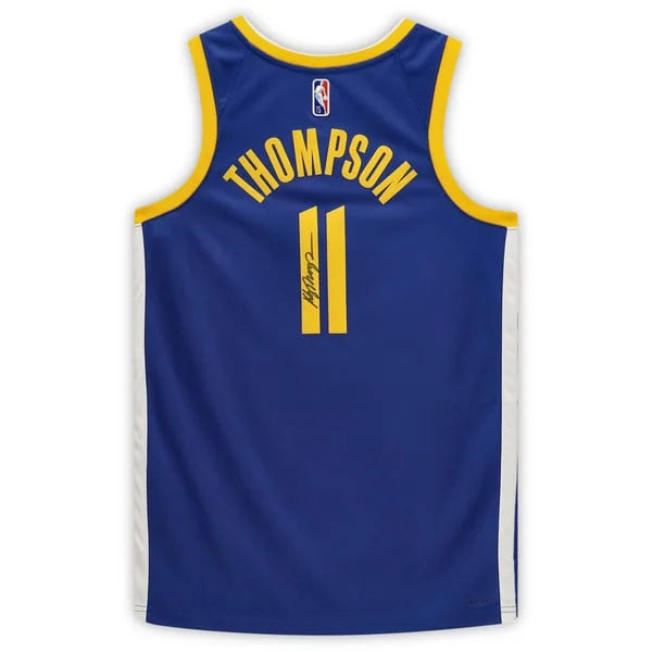 Klay Thompson Signed Golden State Warriors Jersey | 2021-2022 Nike Swingman | WJRSYTH0128