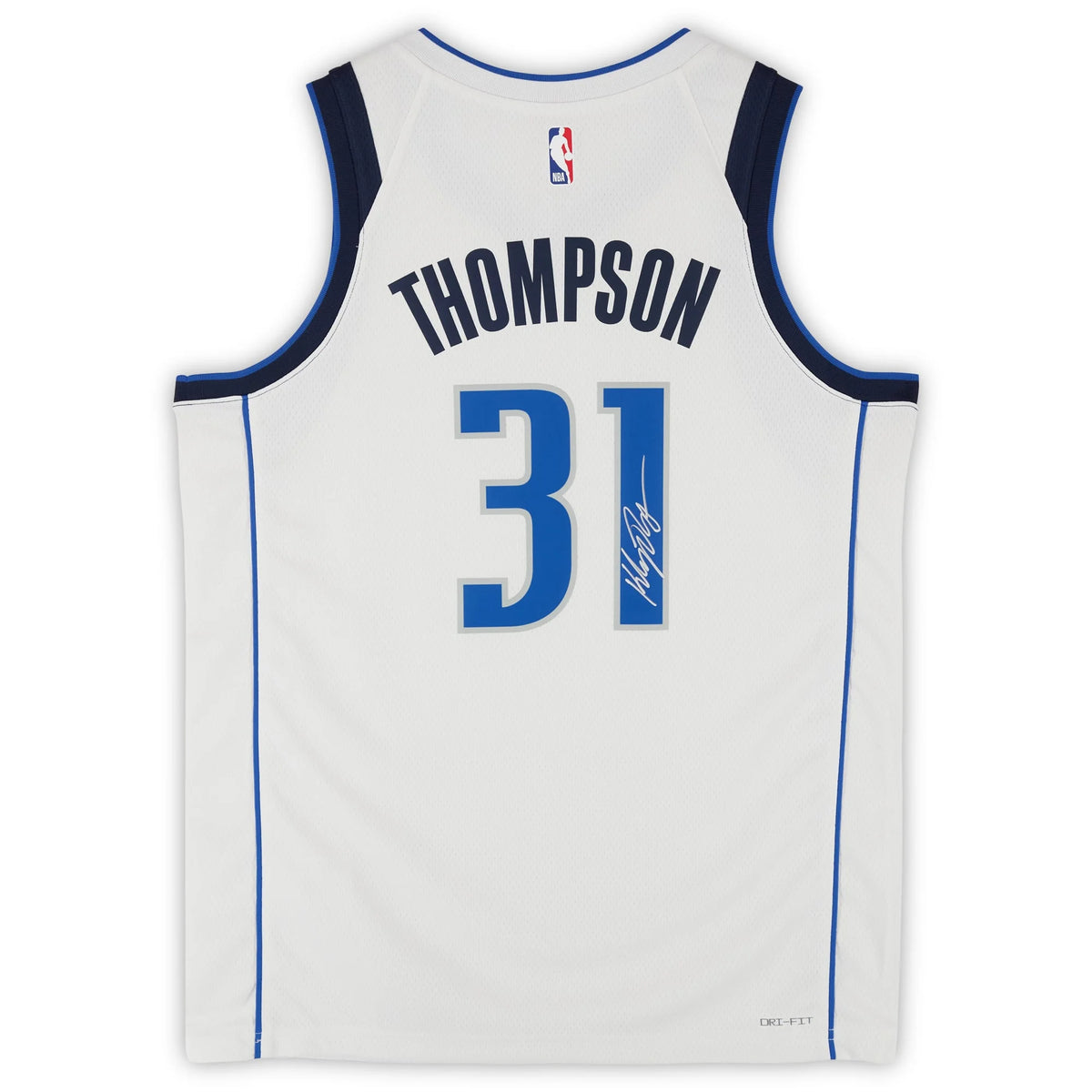 Klay Thompson Signed Dallas Mavericks Jersey | White Nike Association | WJRSYTH0215