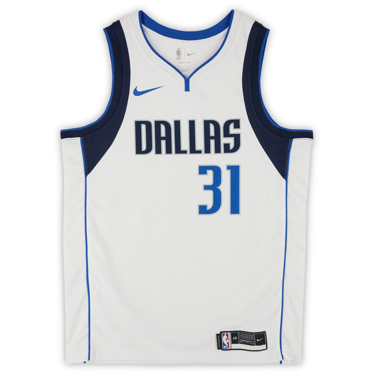 Klay Thompson Signed Dallas Mavericks Jersey | White Nike Association | WJRSYTH0215