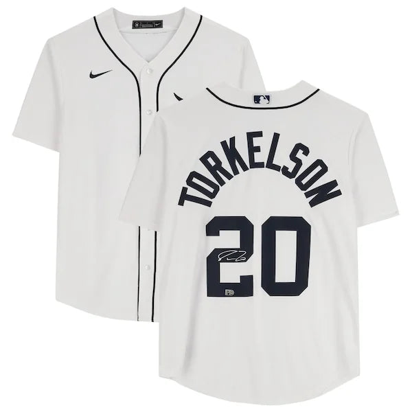 Spencer Torkelson Signed Detroit Tigers Jersey | White Nike Replica