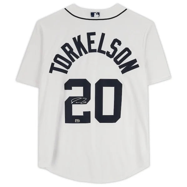 Spencer Torkelson Signed Detroit Tigers Jersey | White Nike Replica