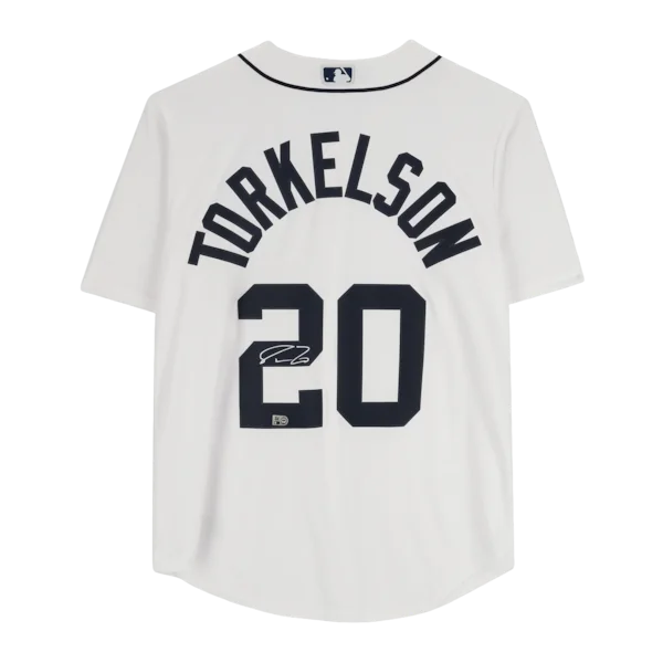 Spencer Torkelson Signed Detroit Tigers Jersey | White Nike Replica