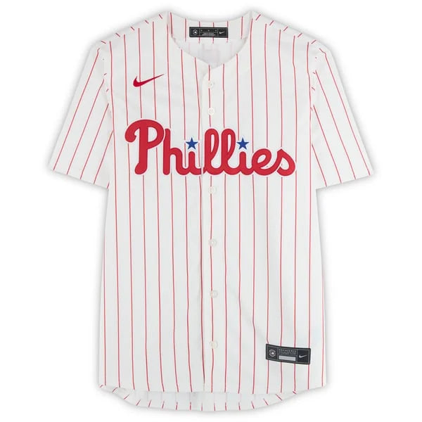 Trea Turner Signed Philadelphia Phillies White Nike Jersey | MLB | WJRSYTU0032