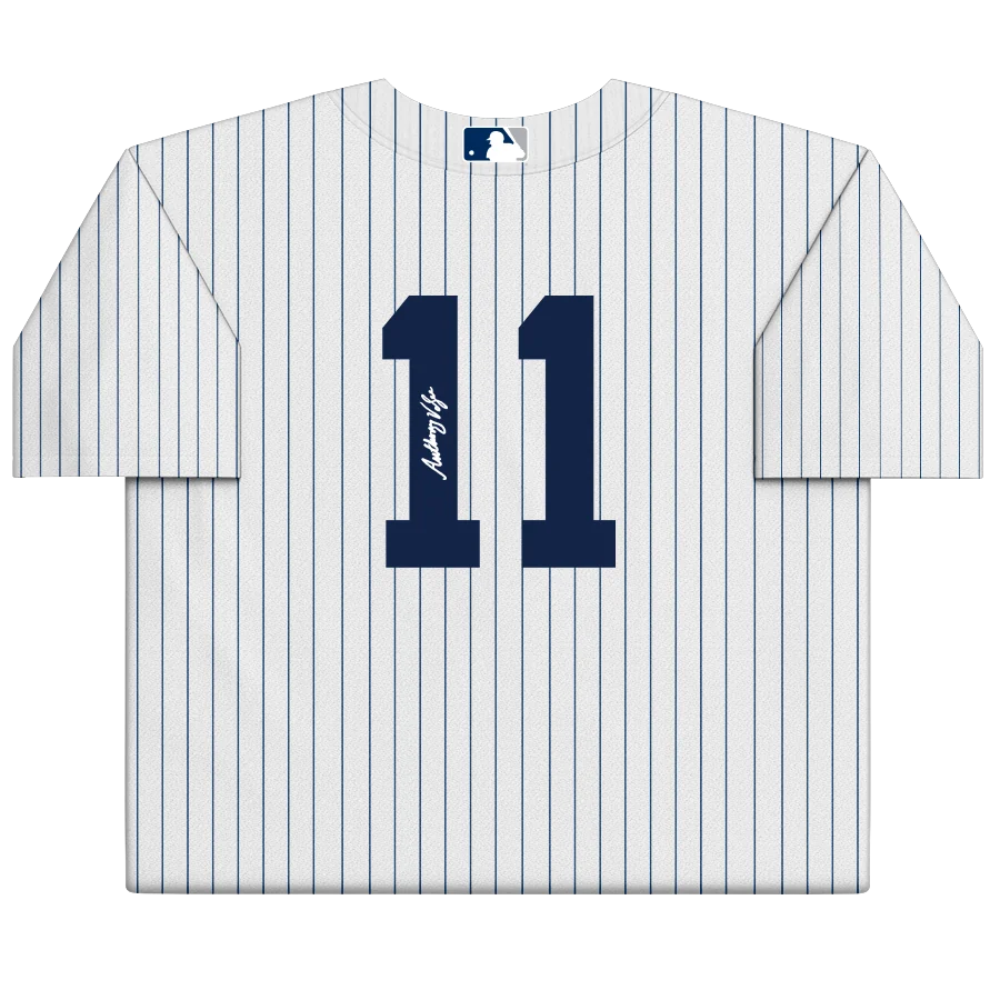 Anthony Volpe Signed Yankees White Jersey | MLB Authenticated