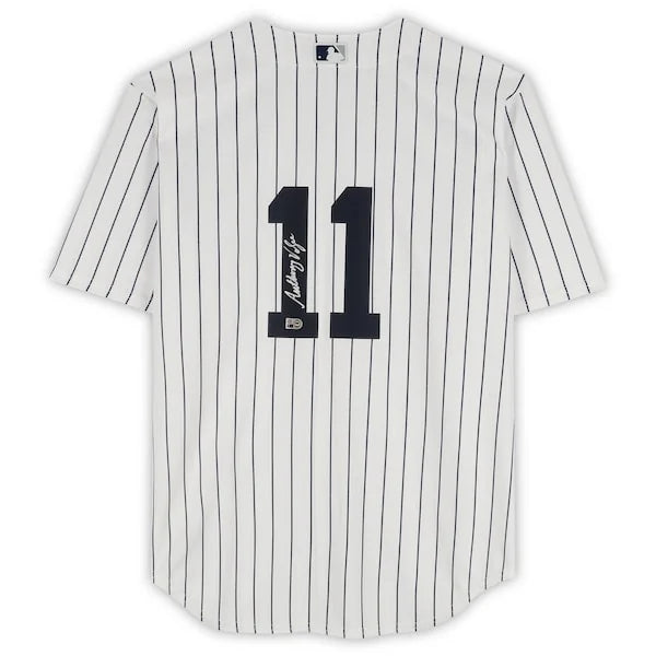 Anthony Volpe Signed Yankees White Jersey | MLB Authenticated