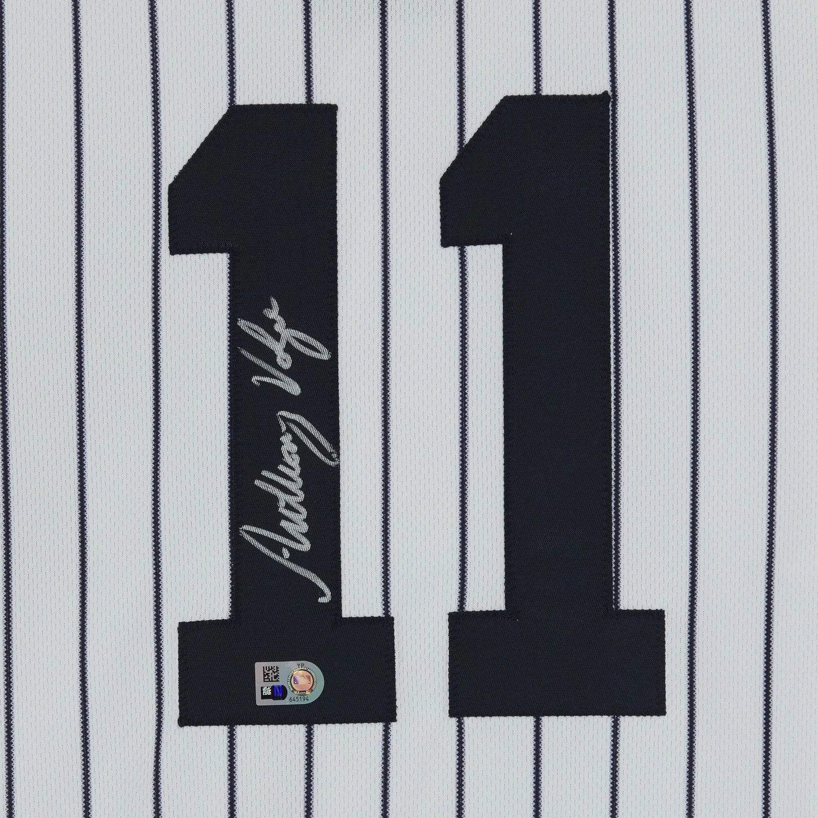 Anthony Volpe Signed New York Yankees White Jersey | MLB Authenticated
