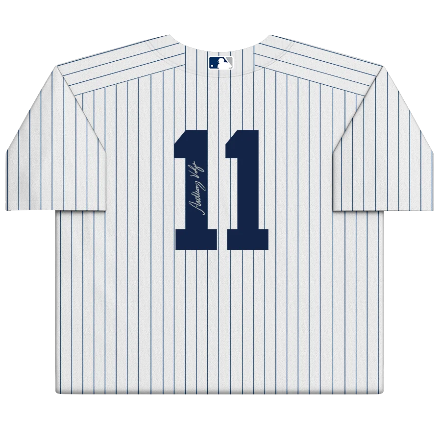 Anthony Volpe Signed New York Yankees White Jersey | MLB Authenticated