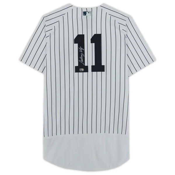 Anthony Volpe Signed New York Yankees White Jersey | MLB Authenticated