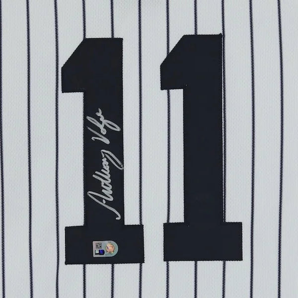 Anthony Volpe Signed New York Yankees White Jersey | MLB Authenticated