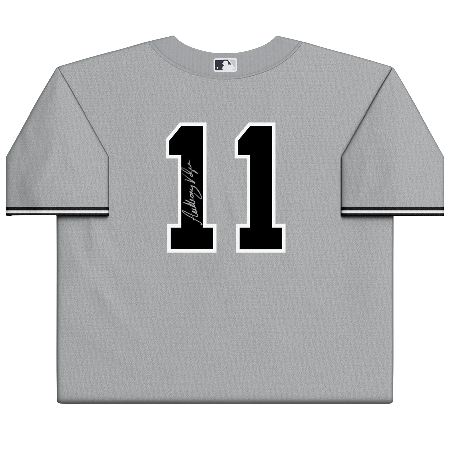 Anthony Volpe Signed Yankees Gray Nike Jersey | Authenticated