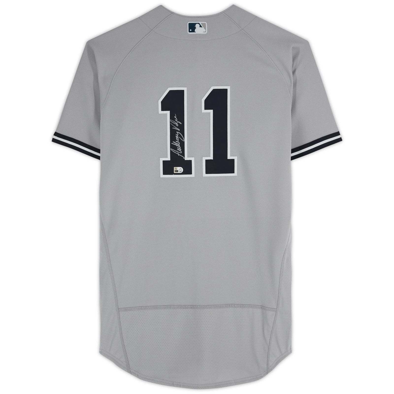 Anthony Volpe Signed Yankees Gray Nike Jersey | Authenticated