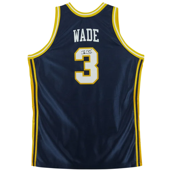 Dwyane Wade Signed Marquette Golden Eagles Jersey | Mitchell & Ness 2002