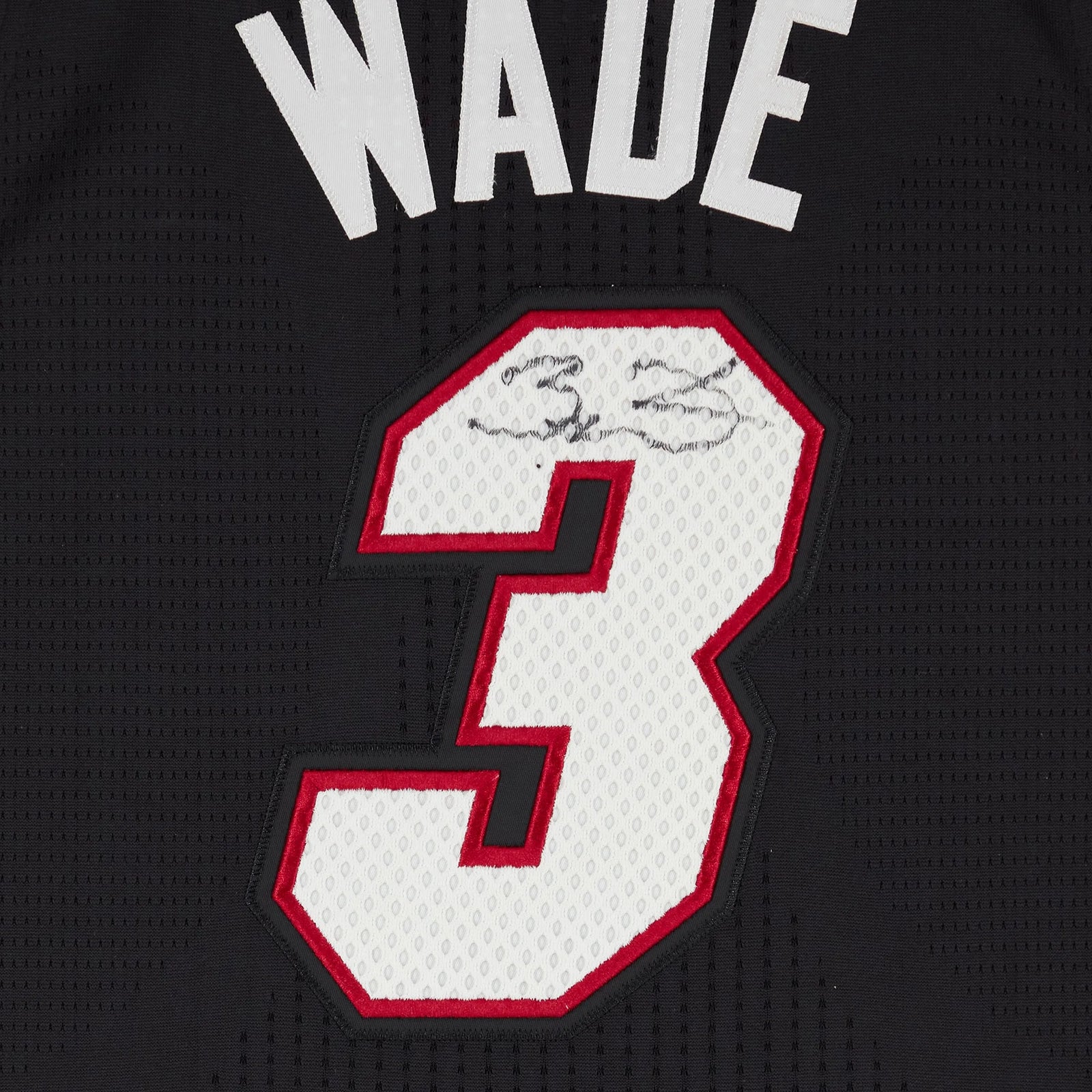 Dwyane Wade Signed Miami Heat Jersey | 2012-2013 Mitchell & Ness with NBA Finals Patch