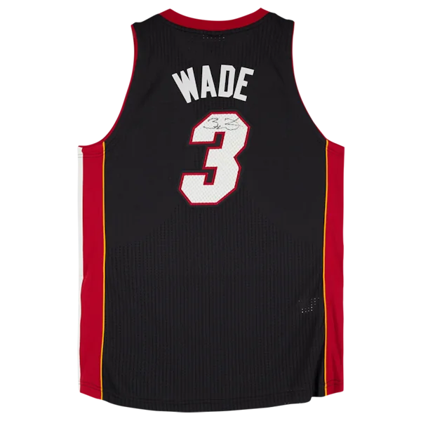 Dwyane Wade Signed Miami Heat Jersey | 2012-2013 Mitchell & Ness with NBA Finals Patch
