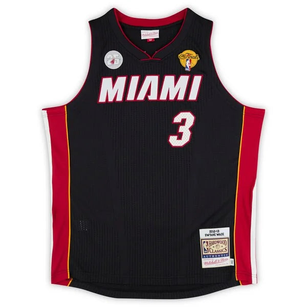 2012-13 Dwyane Wade Signed Miami Heat Jersey | 06 Finals MVP Inscription