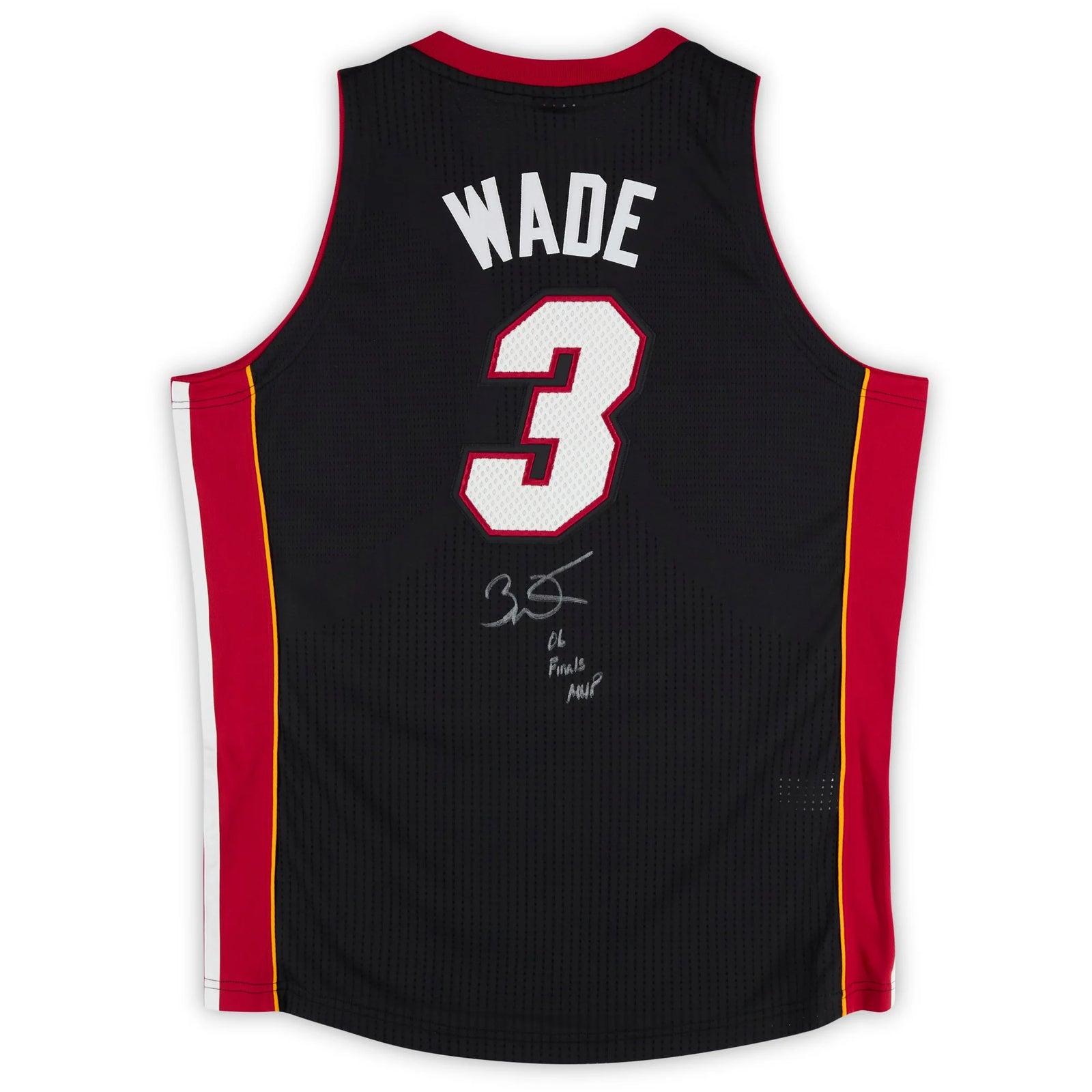 2012-13 Dwyane Wade Signed Miami Heat Jersey | 06 Finals MVP Inscription
