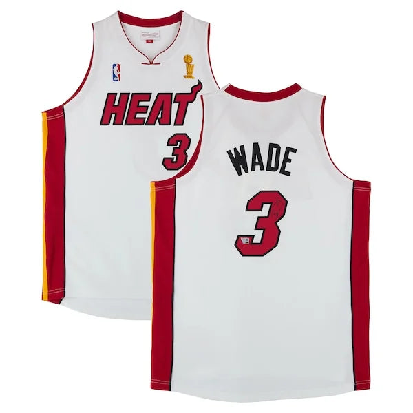 Dwyane Wade Signed Miami Heat Jersey | 2005 Finals Authentic