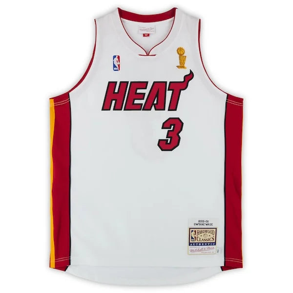 Dwyane Wade Signed Miami Heat Jersey | 2005 Finals Authentic