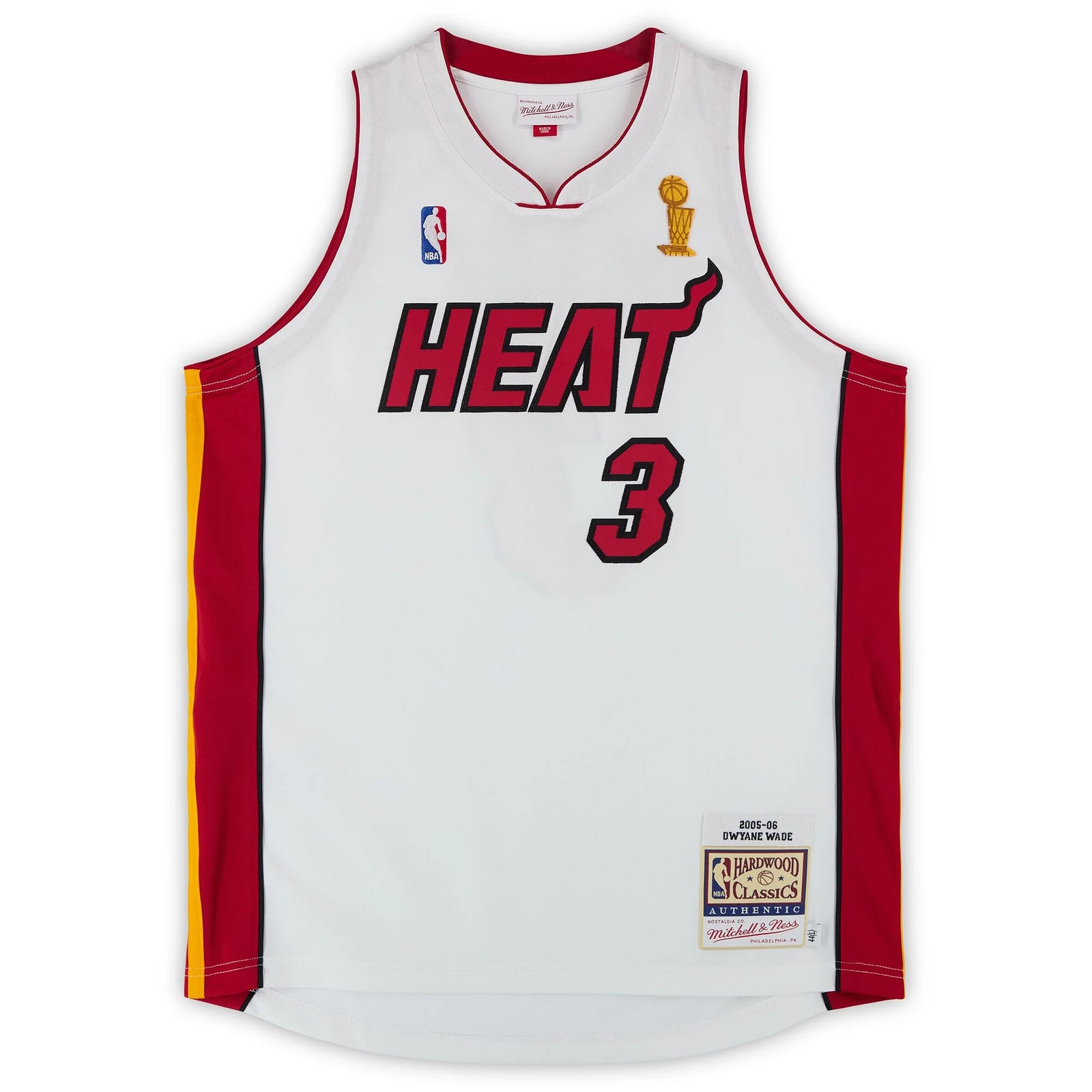 Dwyane Wade Signed Miami Heat Jersey | 2005 Finals Authentic