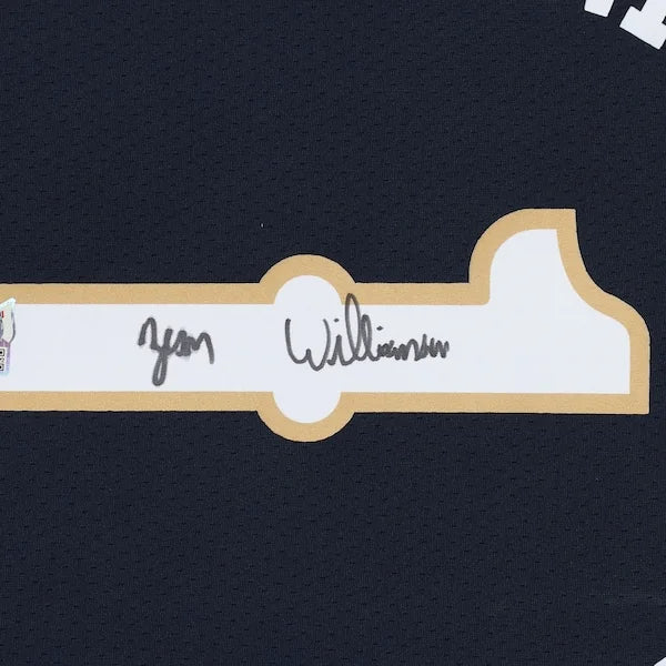 Zion Williamson Signed New Orleans Pelicans Nike Navy Jersey | Authenticated