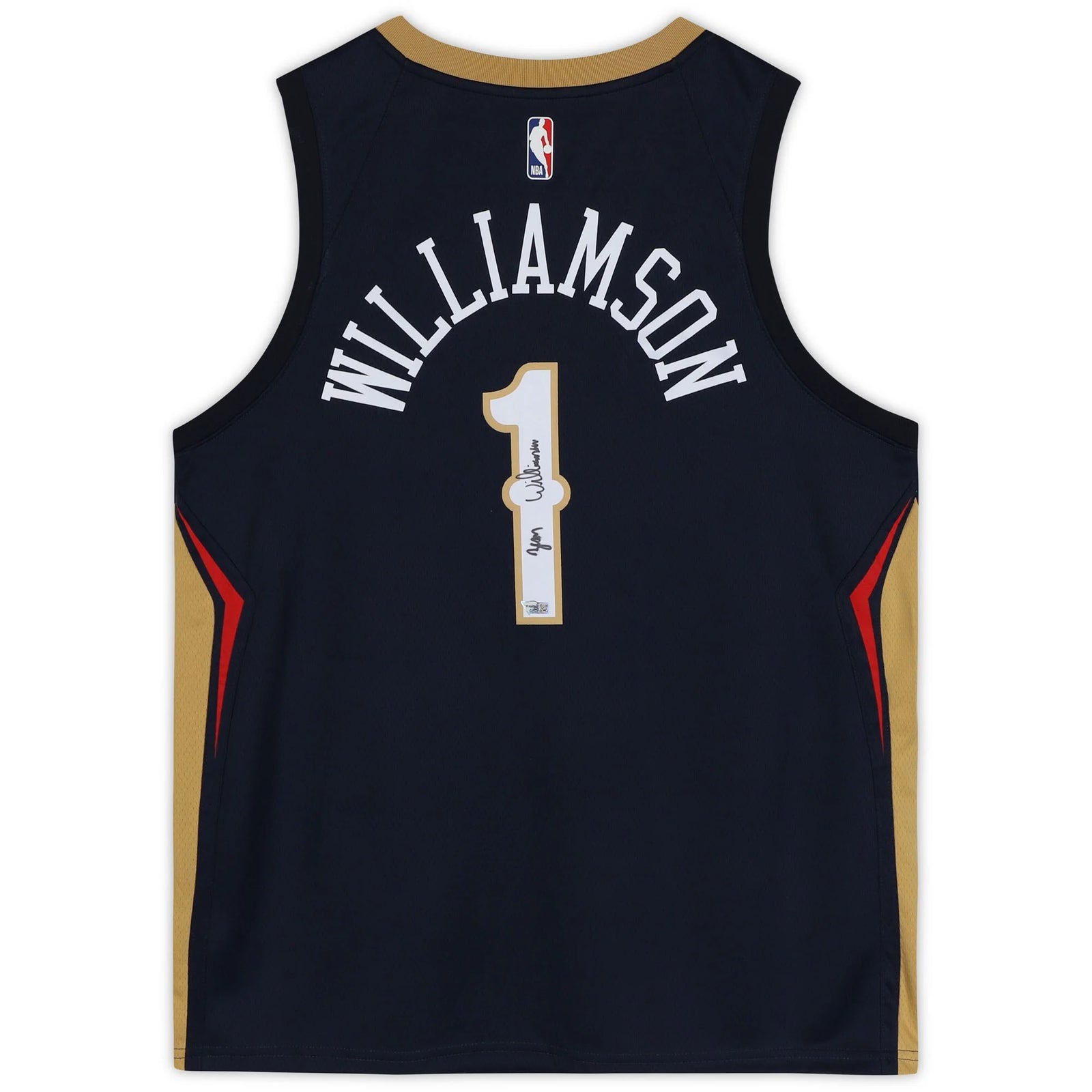 Zion Williamson Signed New Orleans Pelicans Nike Navy Jersey | Authenticated