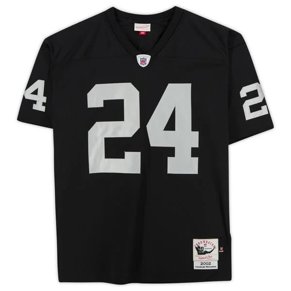 Charles Woodson Signed Las Vegas Raiders Jersey | HOF 21 Inscription | WJRSYWO0030