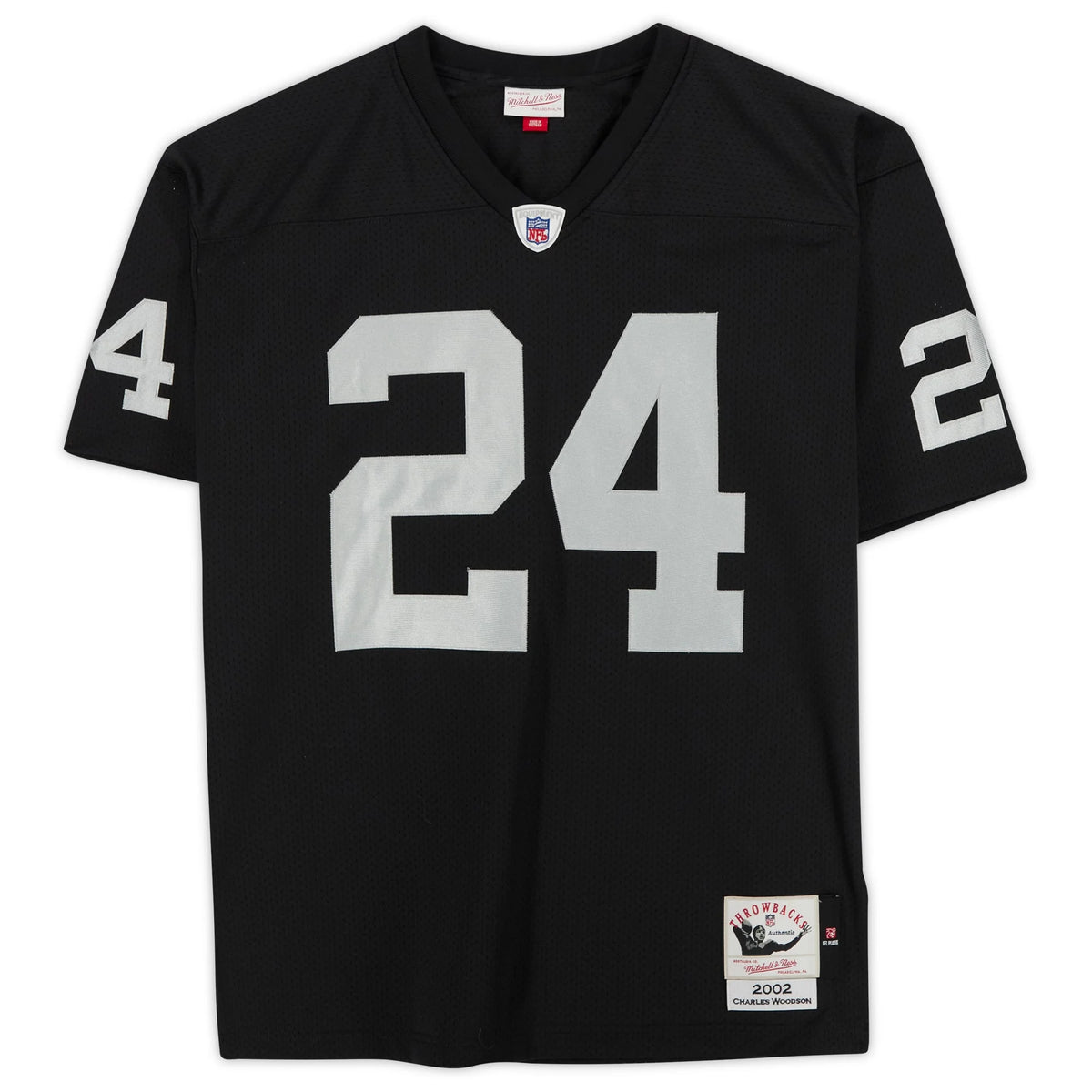 Charles Woodson Signed Las Vegas Raiders Jersey | HOF 21 Inscription | WJRSYWO0030