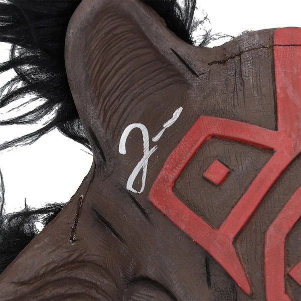 Jacob Fatu Signed WrestleMania 41 Samoan Werewolf Replica Mask | Authenticated
