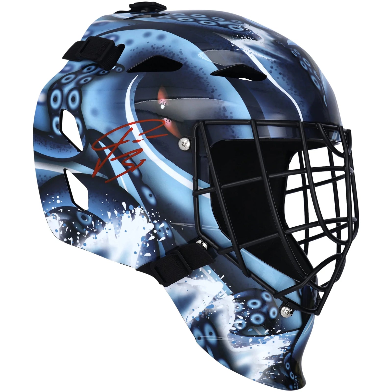 Philipp Grubauer Signed Seattle Kraken Replica Goalie Mask