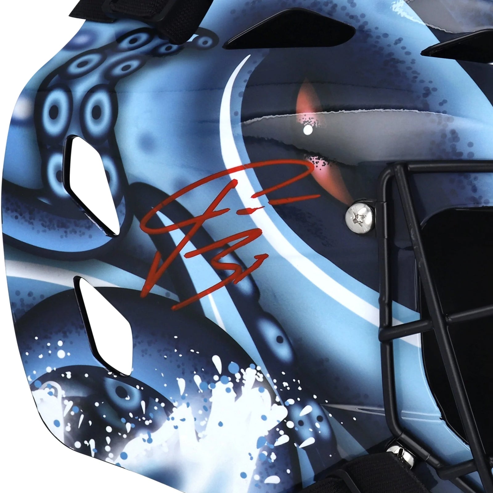 Philipp Grubauer Signed Seattle Kraken Replica Goalie Mask