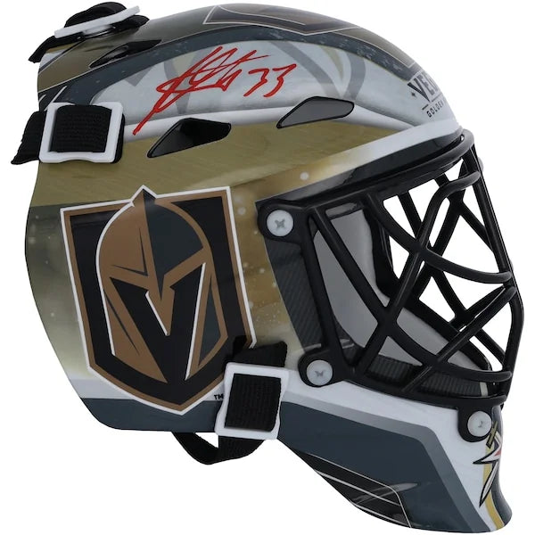Adin Hill Signed Mini Goalie Mask | Vegas Golden Knights