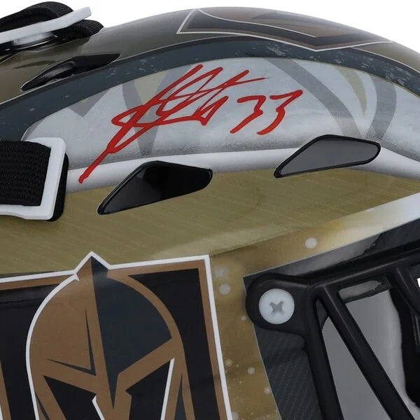 Adin Hill Signed Mini Goalie Mask | Vegas Golden Knights
