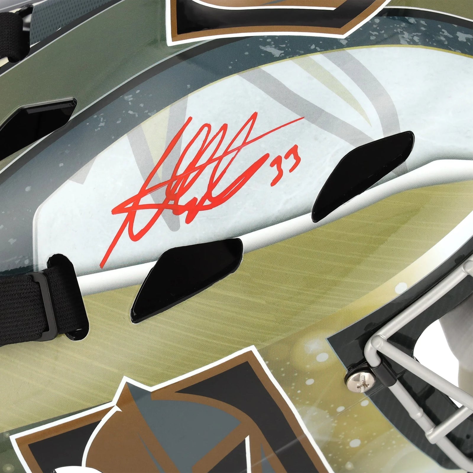 Adin Hill Signed Vegas Golden Knights Replica Goalie Mask | Authenticated