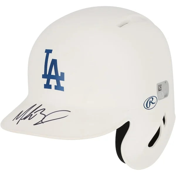 Mookie Betts Signed Rawlings Mini Batting Helmet | Los Angeles Dodgers