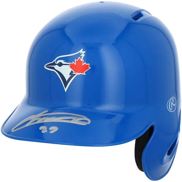 Vladimir Guerrero Jr. Signed Blue Jays Mini Batting Helmet | MLB Authenticated