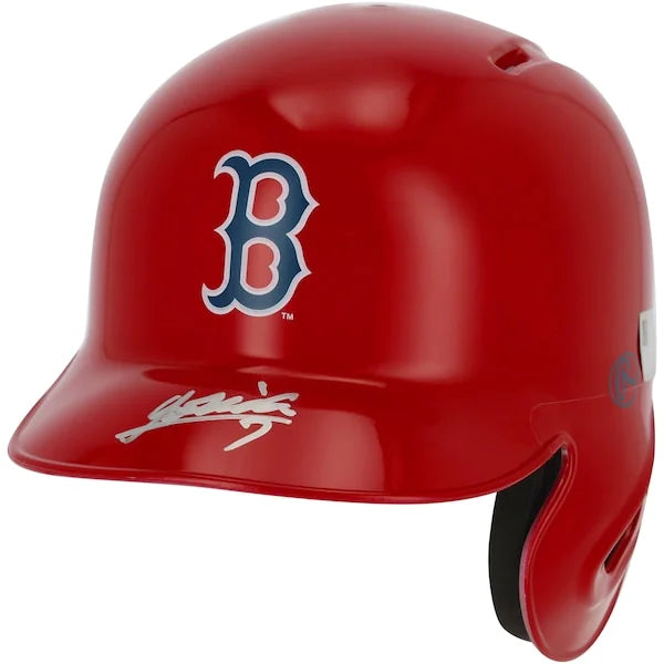 Masataka Yoshida Signed Alternate Chrome Mini Batting Helmet | Boston Red Sox