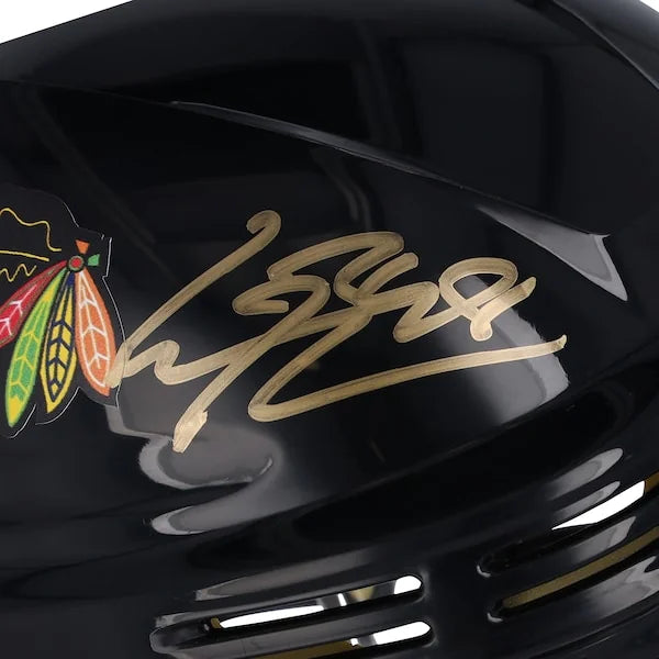 Connor Bedard Signed Chicago Blackhawks Mini Helmet | Authenticated